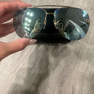 Unisex Cartier aviator style sunglasses